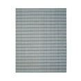 thumbnail image 1 of EORC MH6GY10X14 Hand-Knotted Wool HANDLOOM Rug, 10' x 14', White/ Gray Area Rug, 1 of 5