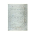 thumbnail image 1 of EORC MT342IV9X12 Hand-Knotted Natural Silk Natural Silk Oushak Rug, 9' x 12', Ivory/Vintage Pink Area Rug, 1 of 5