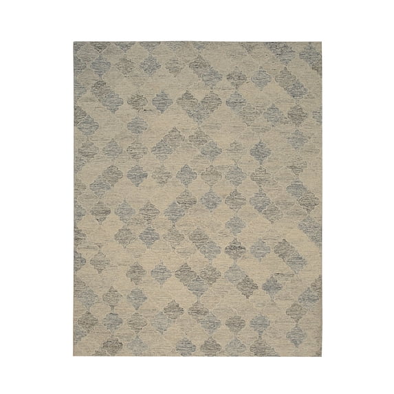 EORC Multi Hand-Tufted Wool Transitional Modern Tufted Rug, 5' x 8'-Color:Multi,Material:Wool