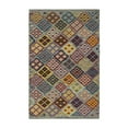 thumbnail image 1 of EORC Multi Handwoven Wool Contemporary Summer Weave Rug, 8' x 10'-Color:Multi,Material:Wool, 1 of 4