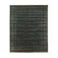 thumbnail image 1 of EORC Navy Handmade Wool Transitional Lori Baft Rug, 6' x 9', 1 of 3