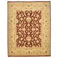 thumbnail image 1 of EORC Red Hand Knotted Wool Traditional Peshawar Rug, 9' x 11'6, 1 of 3