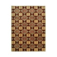 thumbnail image 1 of EORC Red Handmade Afghan Wool Transitional Turkish Knot Rug, 9' x 12', 1 of 4