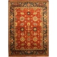 thumbnail image 1 of EORC Rust Hand Knotted Wool Traditional Super Mahal Rug, 8' x 10'-Color:Rust,Material:Wool, 1 of 4