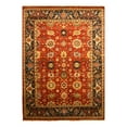 thumbnail image 1 of EORC Rust Hand Knotted Wool Traditional Super Mahal Rug, 9' x 12', 1 of 15