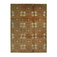 thumbnail image 1 of EORC Rust Handmade Wool Transitional Ningxia? Rug, 8' x 10', 1 of 4