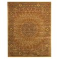 thumbnail image 1 of Hand-tufted Wool Gold Traditional Oriental Gombad Rug, 1 of 3