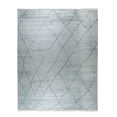 thumbnail image 1 of EORC DO24SL9X12 Hand-Knotted Wool Moroccan  Rug, 9' x 12', Silver Area Rug, 1 of 5