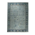 thumbnail image 1 of EORC U8BL9X12 Hand-Knotted Wool Oushak Rug, 9' x 12', Blue Area Rug, 1 of 5