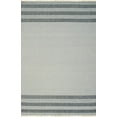 thumbnail image 1 of EORC HL2231WT6X9 Hand-Knotted Wool HANDLOOM Flat Weave DURRIE Rug, 6' x 9', White Area Rug, 1 of 5