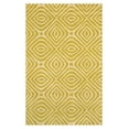thumbnail image 1 of EORC Yellow Hand-Tufted Wool Transitional Marla Rug, 7'9 x 9'9-Color:Yellow,Material:Wool, 1 of 4