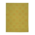 thumbnail image 1 of EORC Yellow Handwoven Wool Contemporary Modern Flat Weave Rug, 6' x 8', 1 of 4
