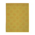 thumbnail image 1 of EORC Yellow Handwoven Wool Contemporary Modern Flat Weave Rug, 6' x 8', 1 of 4