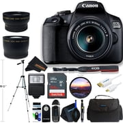 EOS 2000D / Rebel T7 DSLR Camera with 18-55mm Lens + Pixi-Photo Deluxe Bundle