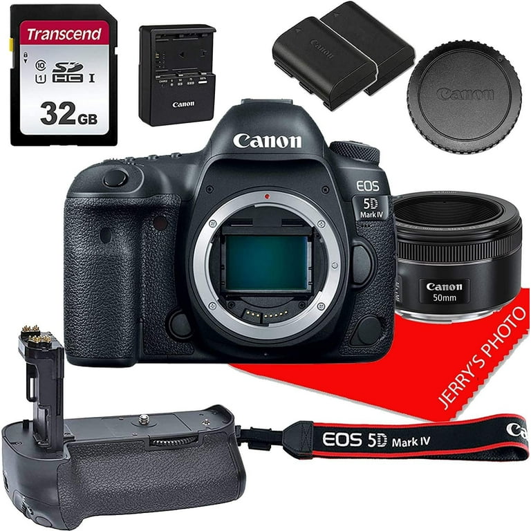 Canon EOS 5D Mark IV セット EOS 5D Mark IV DSLR Camera + Canon EF 50mm f/1.8 STM Lens