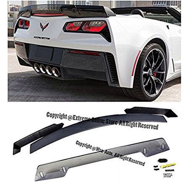 EOS Body Kit Rear Wing Spoiler - Chevrolet Chevy Corvette C7 Stingray ...