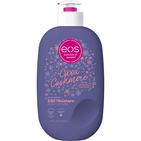 eos Shea Better 24H Moisture Body Lotion, Cocoa Cashmere, 16 fl oz
