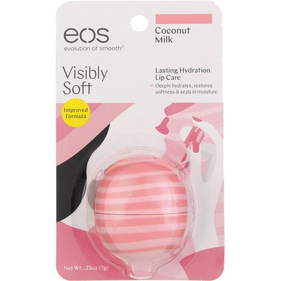 eos Visibly Soft Lip Balm Sphere, Coconut Milk