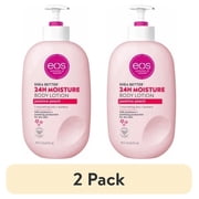 2 pack EOS Shea Better Body Lotion Jasmine Peach 24H Moisture 16 fl oz