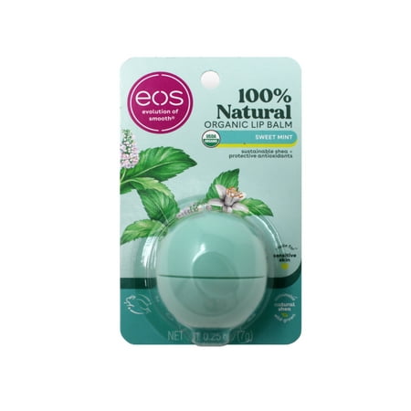 EOS Smooth Sphere Evolution Lip Balm Sweet Mint Flavor .25oz