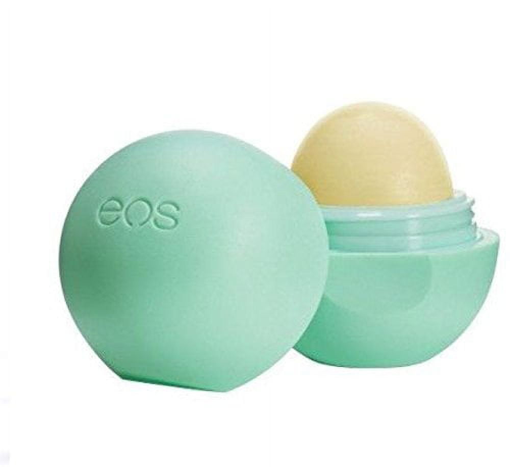 Eos Sweet Mint Organic Lip Balm, 0.25 Ounce (Pack of 5), image size:1000x916