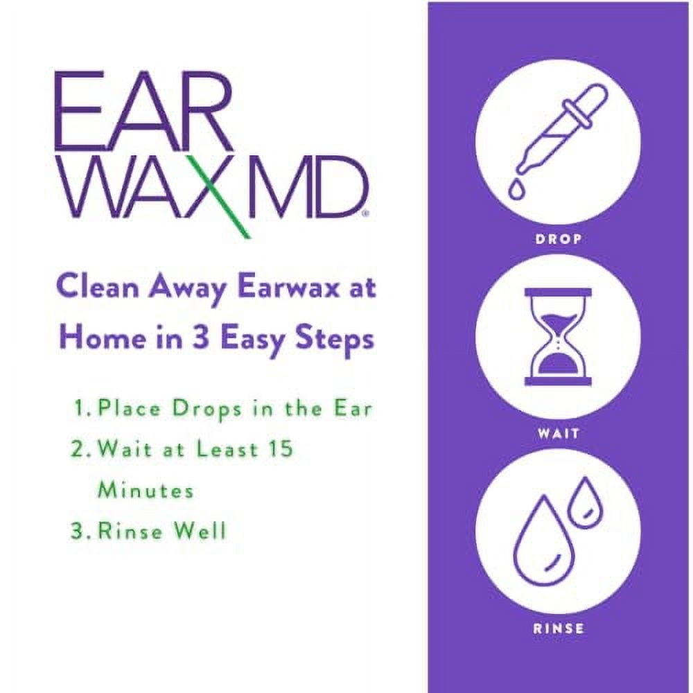 EOSERA Ear Wax MD FastActing Ear Wax Removal Drops Breaks Down