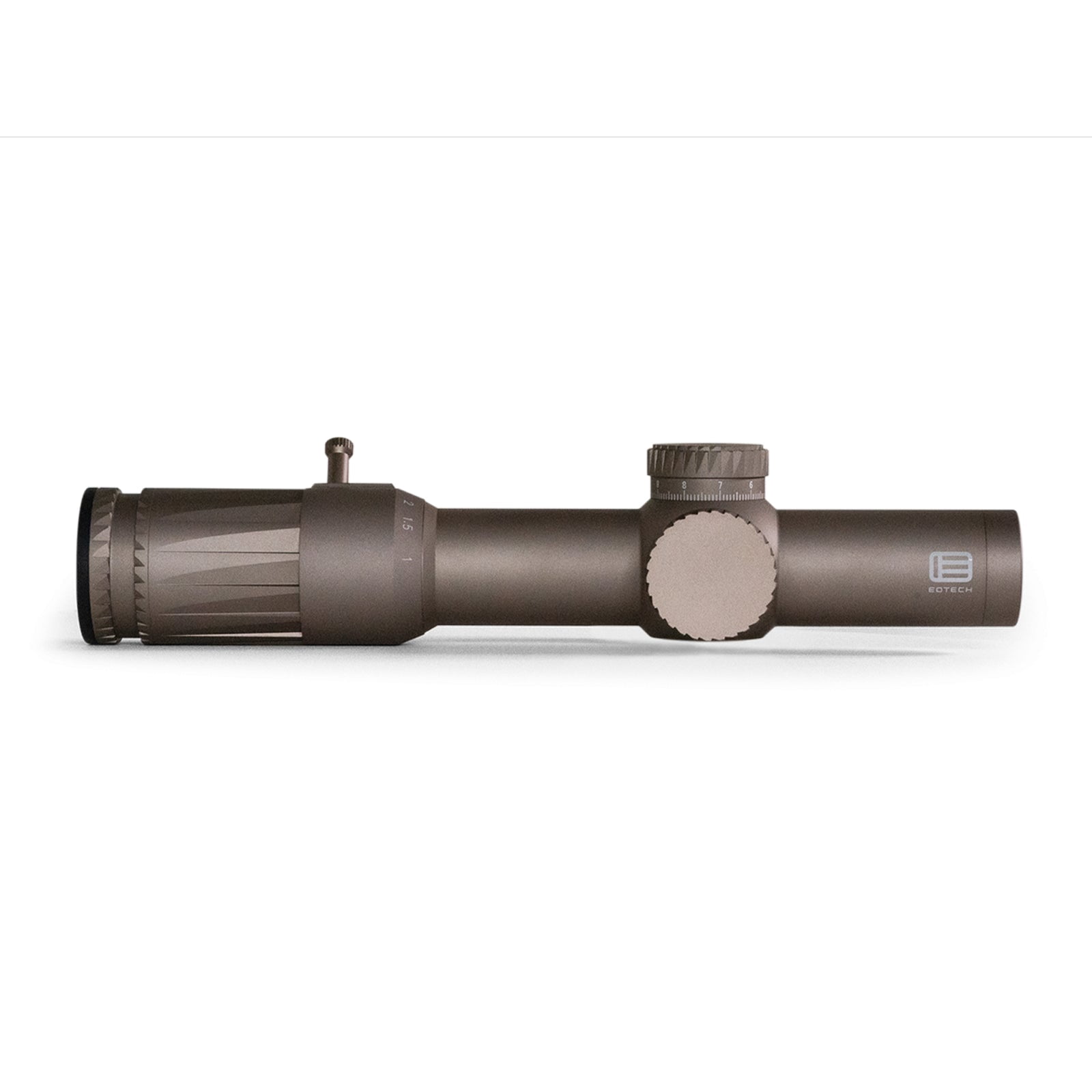 EOTECH VUDU 1-10x28 FFP Tan Riflescope SR5 Reticle MRAD with Daylight Bright Dot - VDU1-10SR5DFTAN Sights