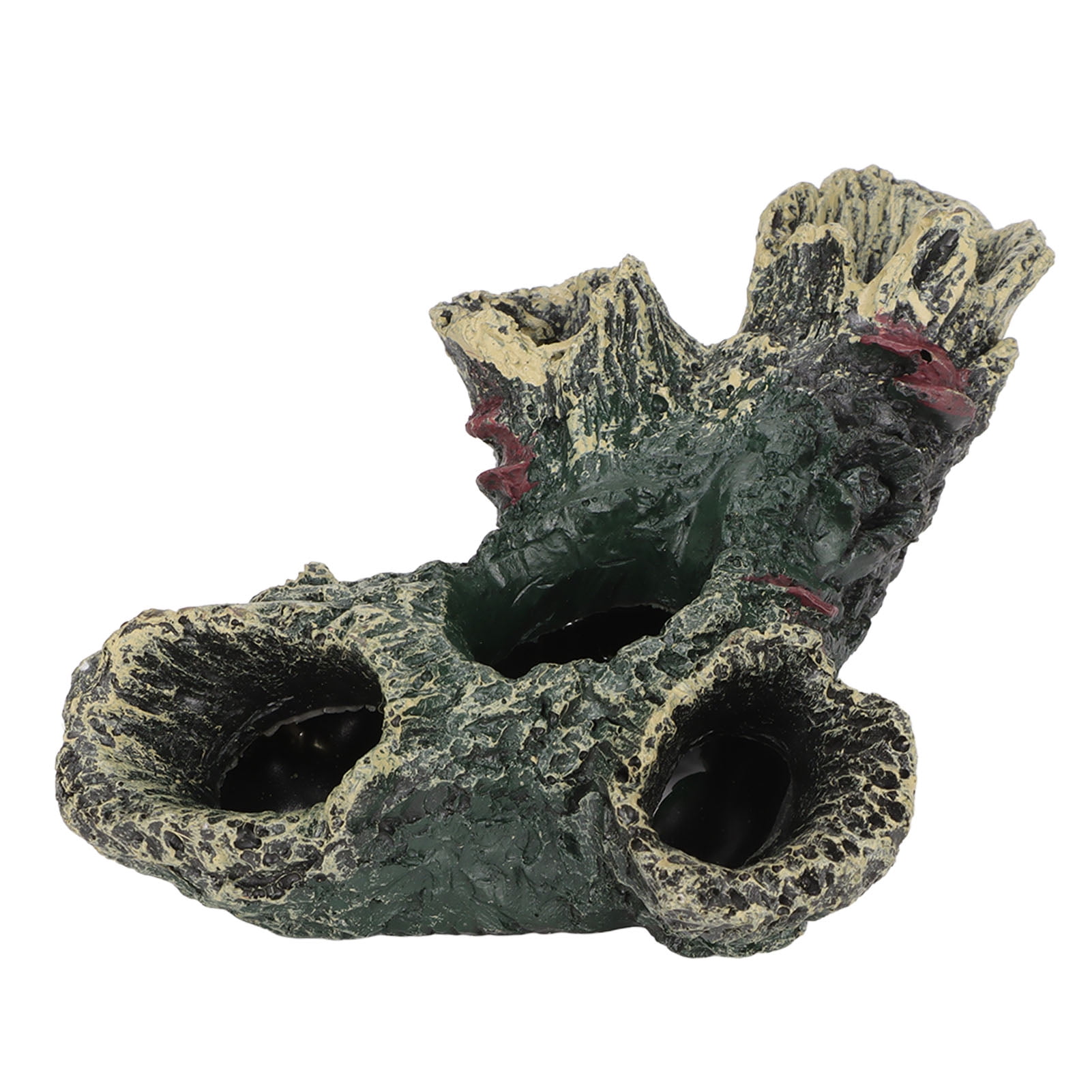 EOTVIA Aquarium Tree Trunk Wooden House Aquarium Hideout Caves Decorations Small Lizards