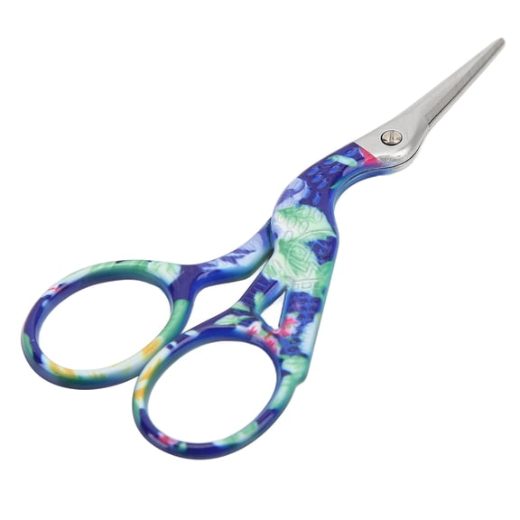 EOTVIA Craft Scissors Dark Blue Stainless Steel High Hardness Durable Comfortable Handle Easy Cutting Sewing Scissors,Crochet Scissors,Sewing Scissors
