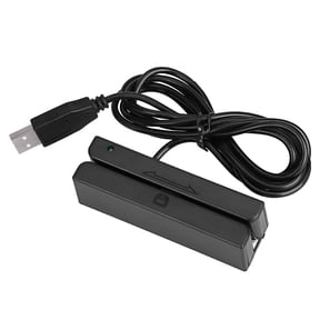 EOTVIA Credit Card Reader, MSR90 Encoder Reader Card Reader, Swiped Bi-Directionally 3 Tracks For Loyalty Pos