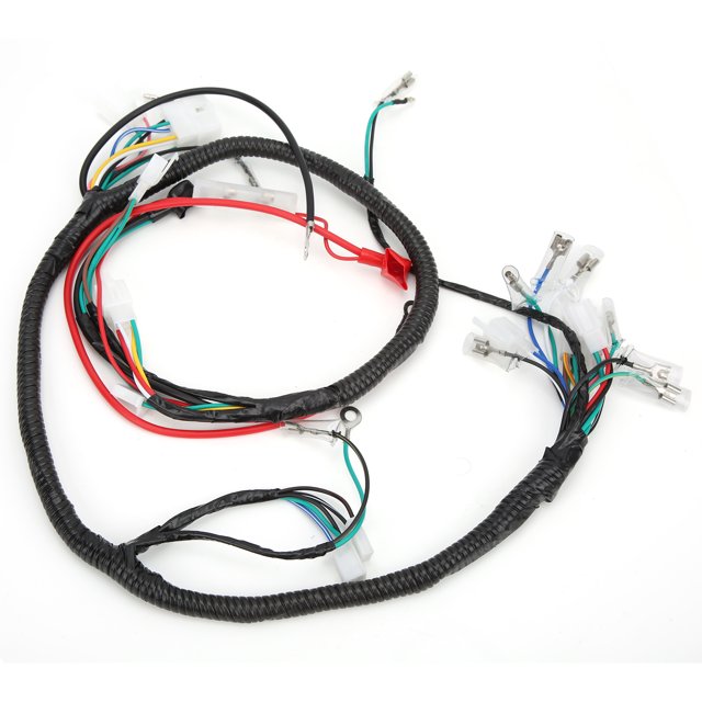 EOTVIA Engine Wire Loom Kit,Engine Wiring Harness Assembly CDI Unit