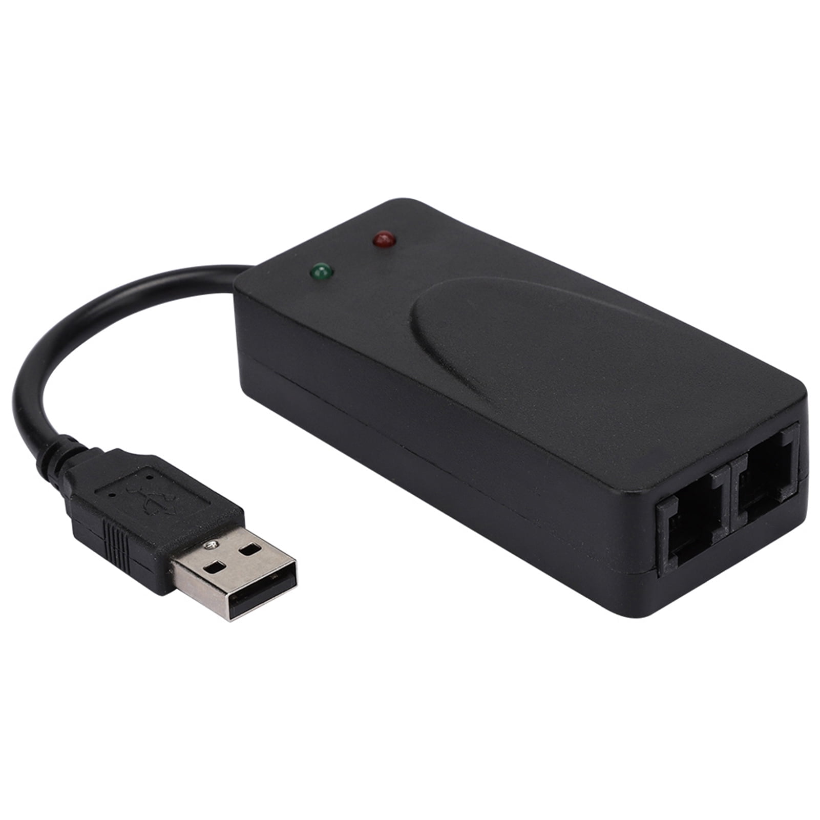 Modem Invisat Eotvia Fax Modem, Dual Port USB2.0 56K, External Modem for Windows 98 ...