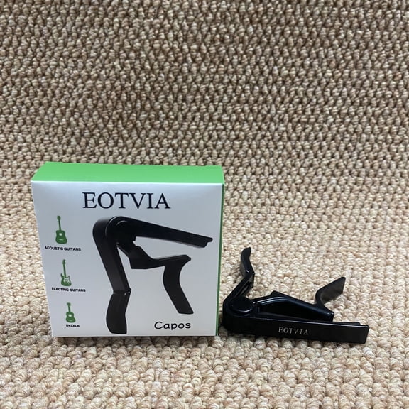 EOTVIA Guitar Accessories Electric Guitar Capo Quick Release Ukulele Guitar Capo Set for Mandolin Banjo