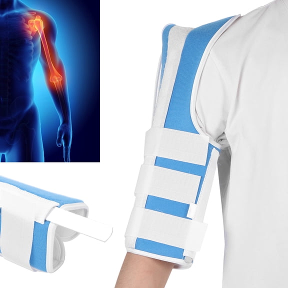 EOTVIA Humeral Shaft Fracture Splint Lightweight and Breathable Humeral Fracture Brace for Upper Arm, Shoulder, Left Arm,Humerus Fracture for Men and Women