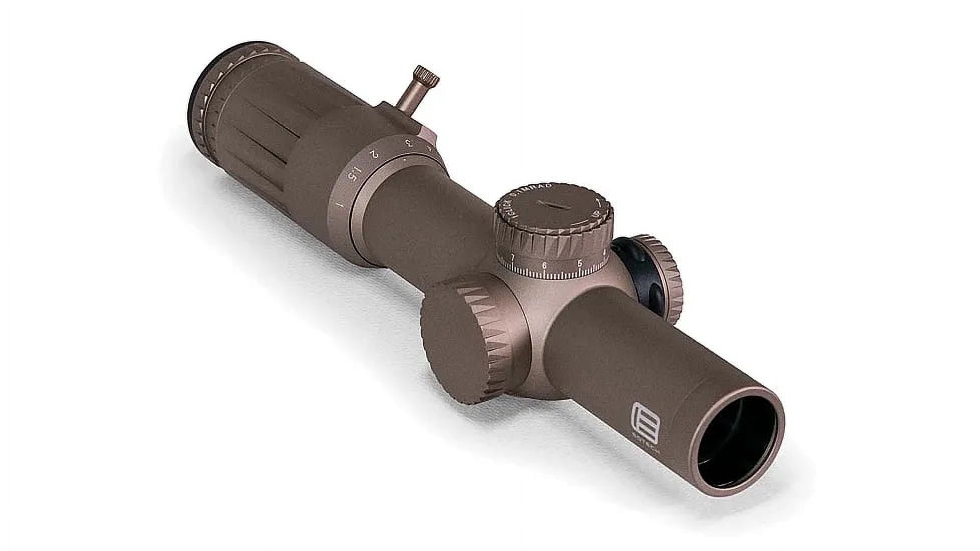 EOTech Vudu 1-10x28mm Riflescope, 34mm Tube, First Focal Plan, SR4 MOA Reticle, Tan