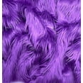 thumbnail image 1 of EOVEA Shaggy Faux Fur Fabric by The Yard - 18" X 60" Inch - Long Pile Fur - Fake Fur Materials - Soft & Fluffy Craft Fabric Supplies for DIY Arts & Crafts, Apparel, Costume, Rug(Purple, Half Yard), 1 of 5