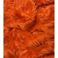 thumbnail image 1 of EOVEA Shaggy Faux Fur Fabric by The Yard - 36" X 60" Inch - Long Pile Fur - Fake Fur Materials - Soft & Fluffy Craft Fabric Supplies for DIY Arts & Crafts, Apparel, Costume, Rug(Orange, One Yard), 1 of 5