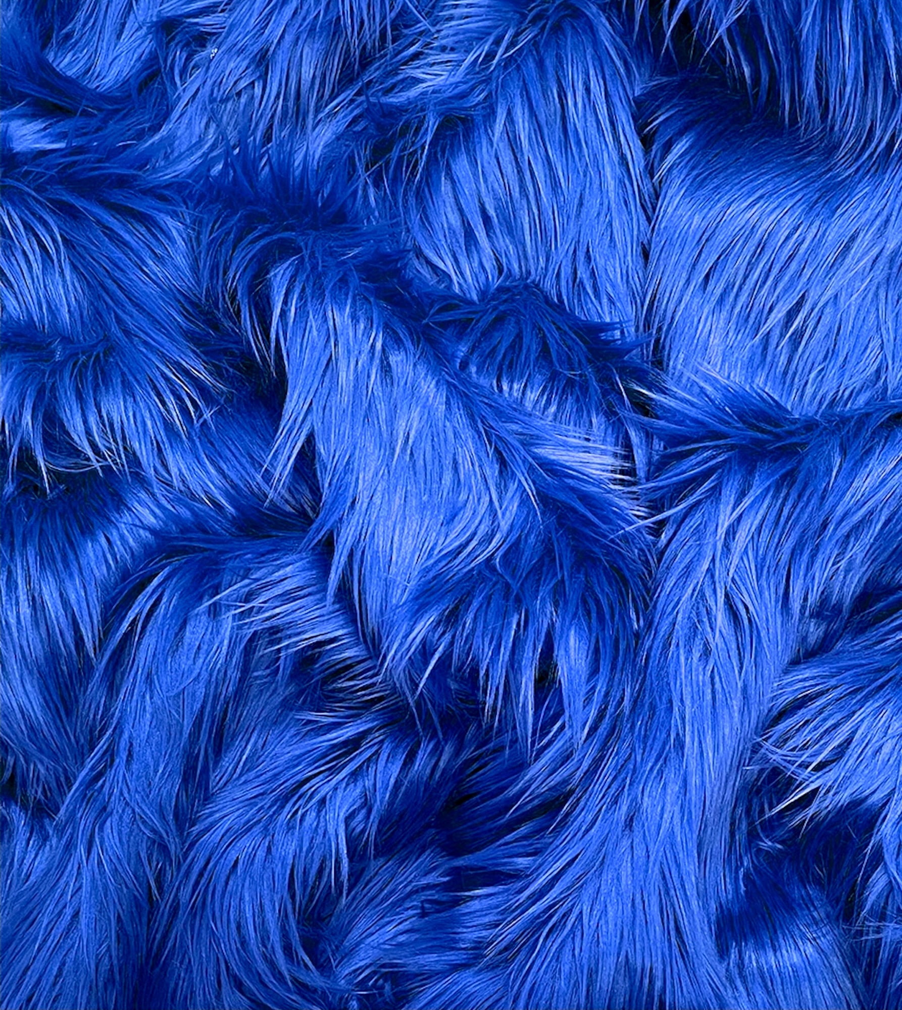 Animal Multicolor Costume Faux Fur Fabric By The Yard Can Be Used For -Clothing-Accessories-Rugs [Peacock] main image 1