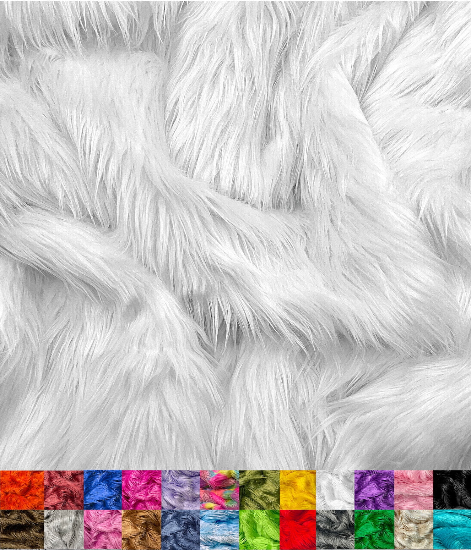 Tapis En Fausse Fourrure Peau De Mouton – 40x60 Cm, Blanc, Doux Et Lavable En Machine - 9