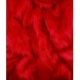 thumbnail image 1 of EOVEA Shaggy Faux Fur Fabric by The Yard - 36" X 60" Inch - Long Pile Fur - Fake Fur Materials - Soft & Fluffy Craft Fabric Supplies for DIY Arts & Crafts, Apparel, Costume, Rug(Red, One Yard), 1 of 5