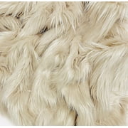 EOVEA Shaggy Faux Fur Fabric by The Yard - 360" X 60" Inch - Long Pile Fur - Fake Fur Materials - Soft & Fluffy Craft Fabric Supplies for DIY Arts & Crafts, Apparel, Costumes, Rugs