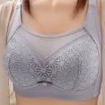 thumbnail image 1 of EOYWHK 1PC Ladies Daisy Bras Woman's Embroidered Glossy Comfortable Breathable Bra Underwear No Rims, 1 of 5