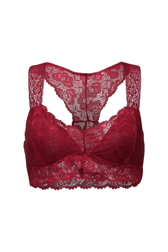 1PC Push Up Bras, New Women Plus Size Vest Crop Wire Bra Lingerie Sexy V-Neck Underwear S-3XL