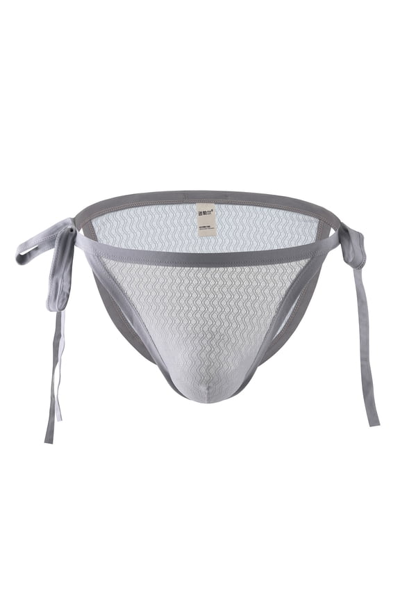 Athletic Underwear for Men Breathable Brief Tie Side Drawstring Underwear Crochet Swimwear Brief Clearance,M-3XL
