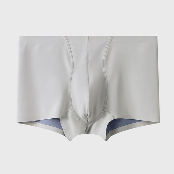 EOYWHK Big and Tall Boxer Briefs for Men Elastic Waist Mid Rise Moisture Wicking Seamless Underwear L-4XL Clearance