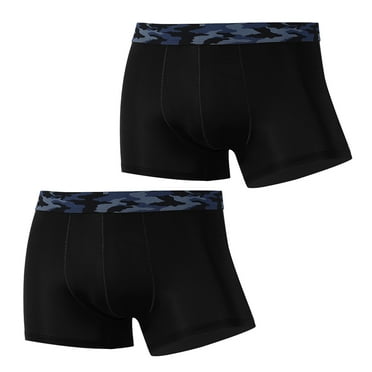 EOYWHK Big and Tall Boxer Briefs for Men Ice Silk Underwear Elastic Waist Lightweight Breathable Low Rise Brief with Pouch Clearance,L-4XL