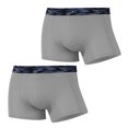 thumbnail image 1 of EOYWHK Big and Tall Boxer Briefs for Men Ice Silk Underwear Elastic Waist Lightweight Breathable Low Rise Brief with Pouch ,L-4XL, 1 of 8