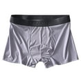 thumbnail image 1 of EOYWHK Big and Tall Mens Boxer Brief Loose Stretch Breathable Quick Drying Swimwear Underwear ,L-4XL, 1 of 3