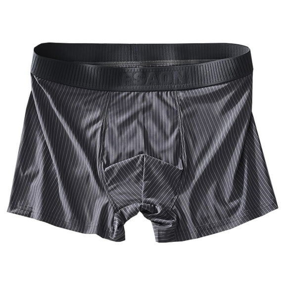 EOYWHK Big and Tall Mens Boxer Brief Loose Stretch Breathable Quick Drying Swimwear Underwear Clearance,L-4XL