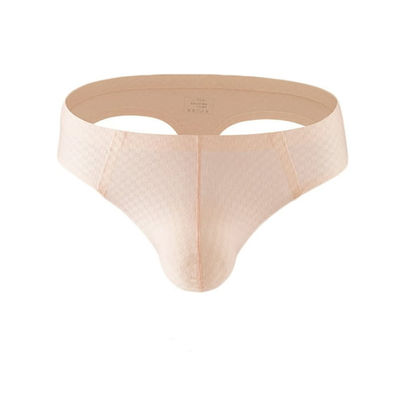 EOYWHK Big and Tall Underwear G-String Thong T Back Brief Stretch Seamless Breathable Underwear with Pouch Clearance